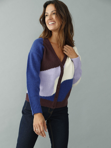 GIlet V colorblock