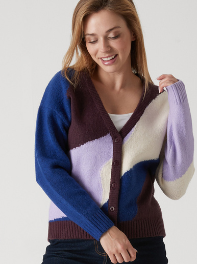 GIlet V colorblock