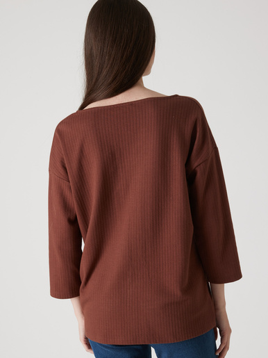 Tee-shirt côtes plates