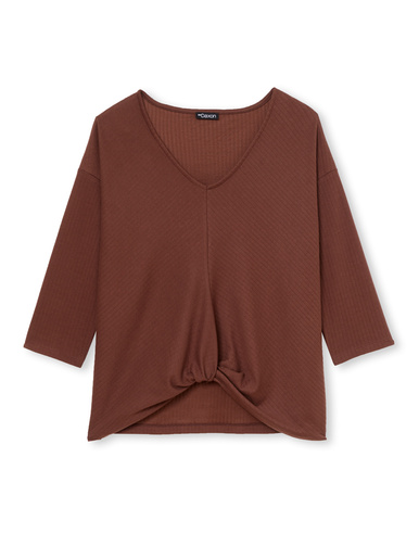 Tee-shirt côtes plates