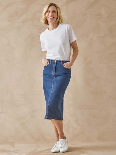 Jupe en denim