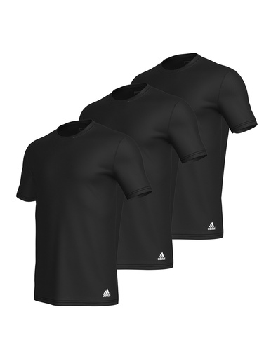 Lot de 3 tee-shirts Active Core Coton - Adidas - Noir
