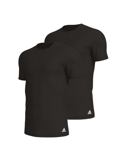 Lot de 2 tee-shirts Active Flex Coton - Adidas - Noir