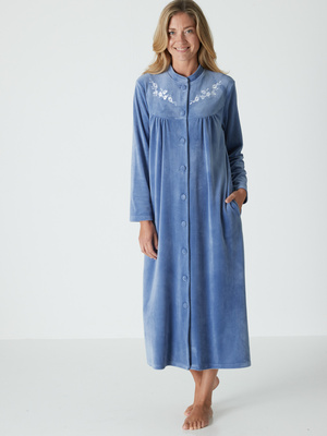 Robe de chambre en maille velours