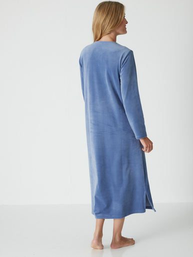 Robe d'hôtesse en maille velours