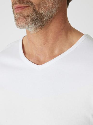 Lot de 2 maillots de corps chauds col V
