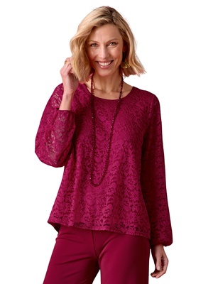 Tee-shirt avec dentelle