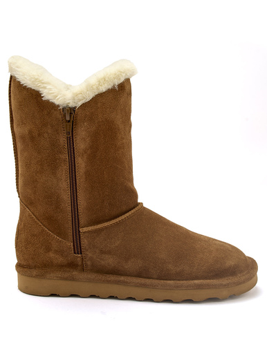 Boots fourrées double zip