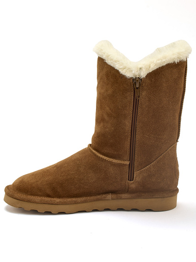 Boots fourrées double zip