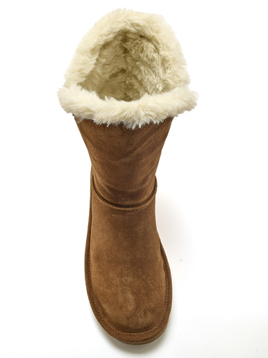 Boots fourrées double zip