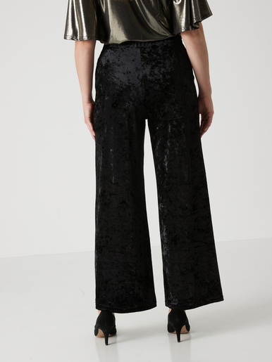 Pantalon chic en velours