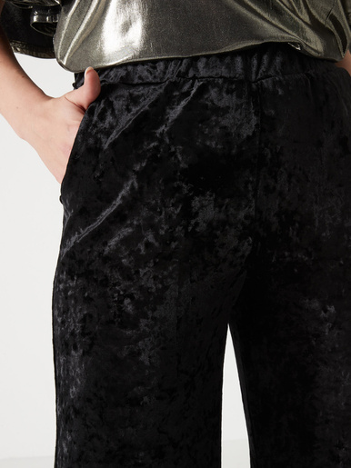 Pantalon chic en velours