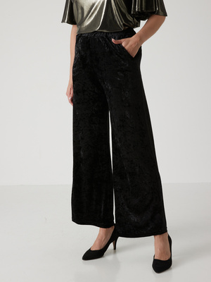 Pantalon chic en velours