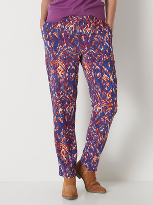 Pantalon fluide élastiqué