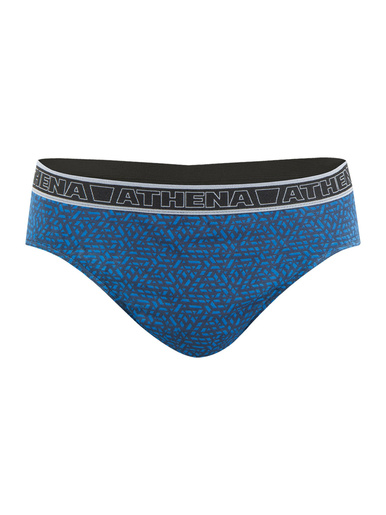 Lot de 3 slips homme Tonic - Athéna - Bleu