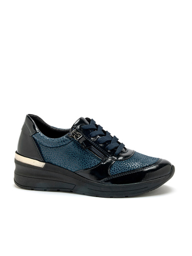 Derbies zip côté et lacets