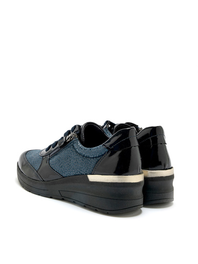 Derbies zip côté et lacets