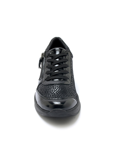 Derbies zip côté et lacets