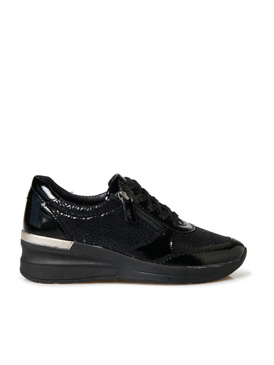 Derbies zip côté et lacets