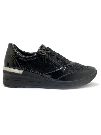 Derbies zip côté et lacets