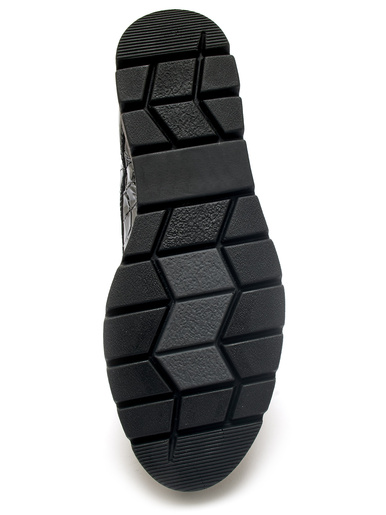 Derbies vernis façon croco