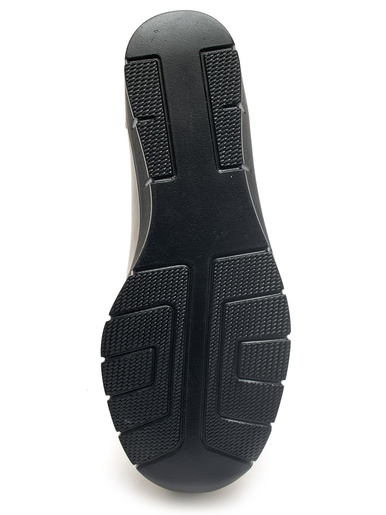 Boots compensées zippées