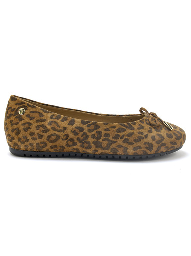 Ballerines cuir velours