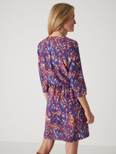 Robe taille resserrable
