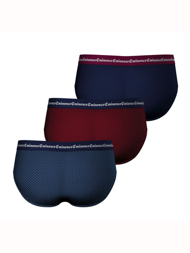 Lot de 3 slips homme Business Print
