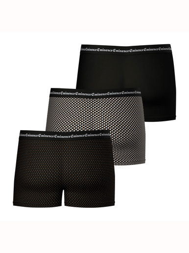 Lot de 3 boxers homme Business Print