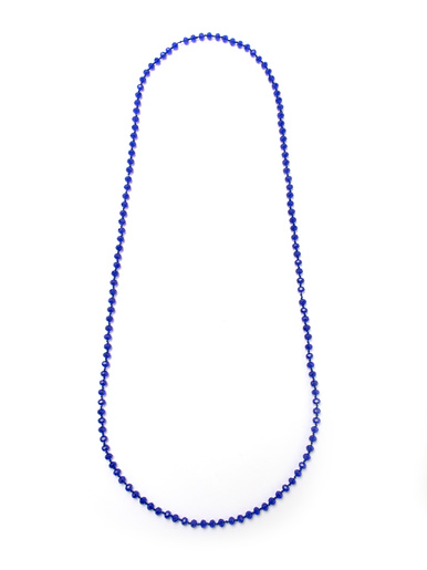 Sautoir boules fantaisie - Daxon - Bleu