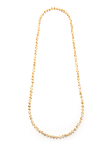 Sautoir boules fantaisie - Daxon - Beige