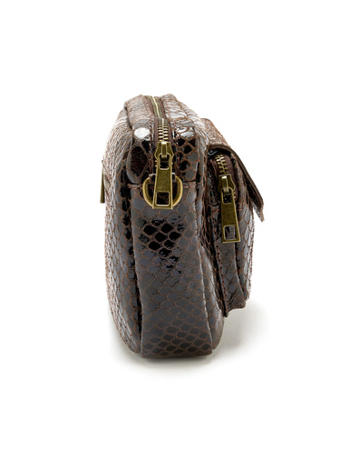 Sac besace en cuir