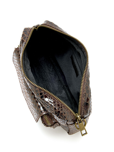 Sac besace en cuir