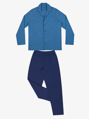 Pyjama long ouvert homme Coton Modal