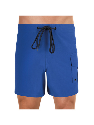 Bermuda de bain homme Traveler - Athéna - Bleu jean