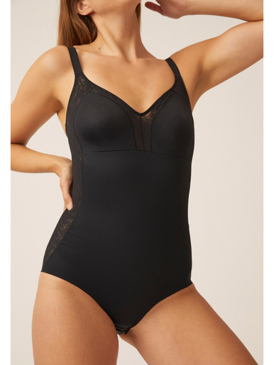 Body bonnets moulés minimiseurs - Naturana - Noir