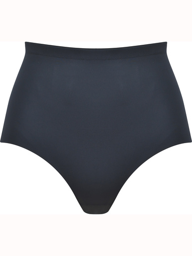 Culotte gainante avec dentelle - Naturana - Noir