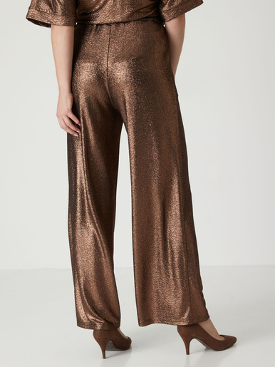 Pantalon irisé élastiqué
