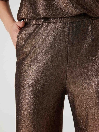 Pantalon irisé élastiqué