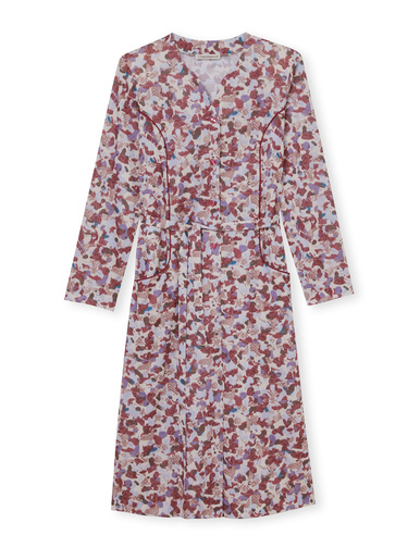 Robe encolure coeur en maille