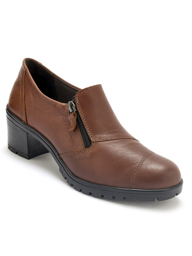 Trotteurs zippés à petit talon