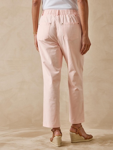 Pantalon 7/8ème en toile extensible