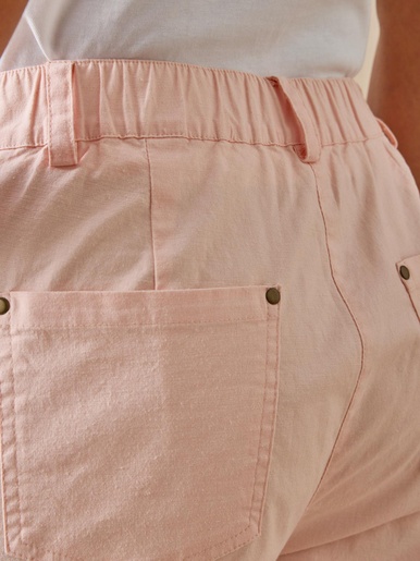 Pantalon 7/8ème en toile extensible