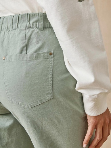 Pantalon 7/8ème en toile extensible