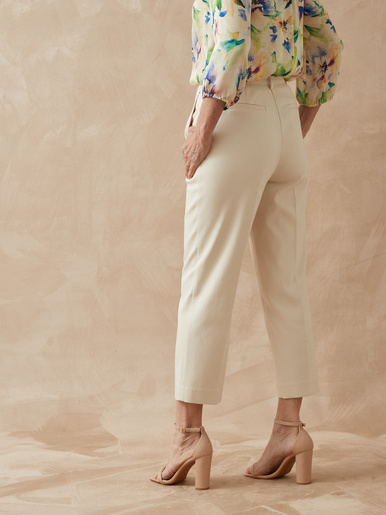 Pantalon 7/8ème en toile extensible