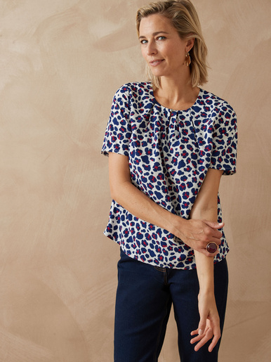 Blouse toucher doux