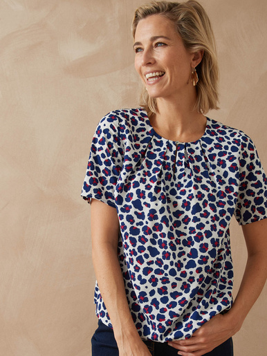 Blouse toucher doux