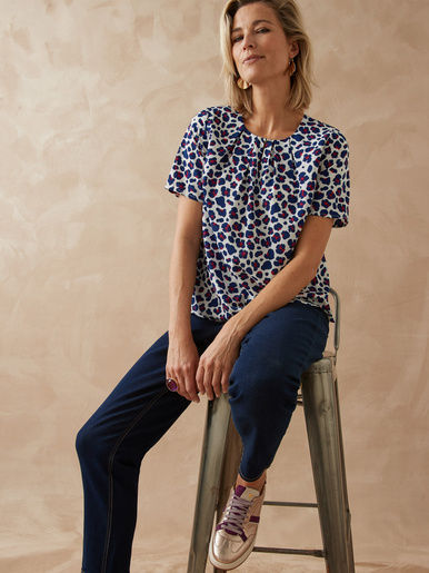 Blouse toucher doux