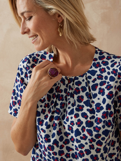 Blouse toucher doux
